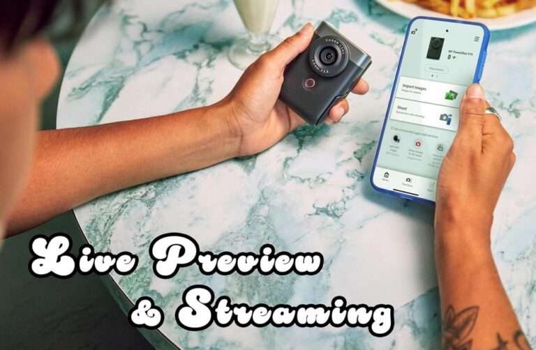 Canon PowerShot V10: A Portable 4K Camera for iPhone Video 8