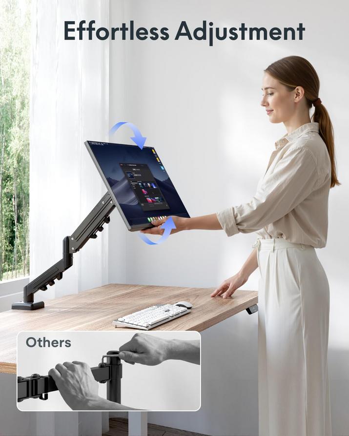 Powerful Desk Setup: Flexispot Single Monitor Arm for Apple Users 9 Powerful Desk Setup: Flexispot Single Monitor Arm for Apple Users 7