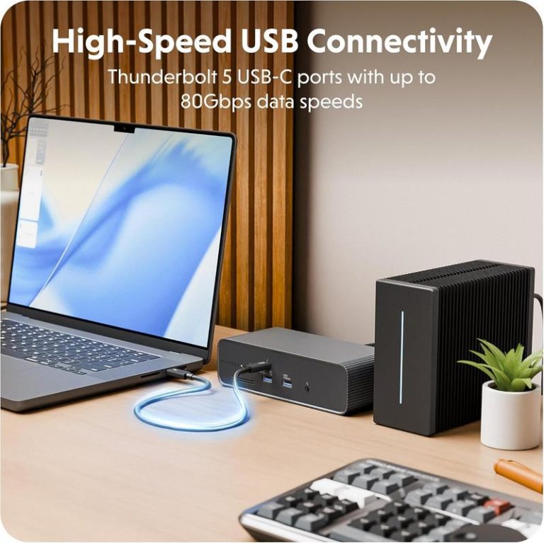Powerful Hyper Thunderbolt 5 Dock Boosts Your Mac Setup 11 Powerful Hyper Thunderbolt 5 Dock Boosts Your Mac Setup 8