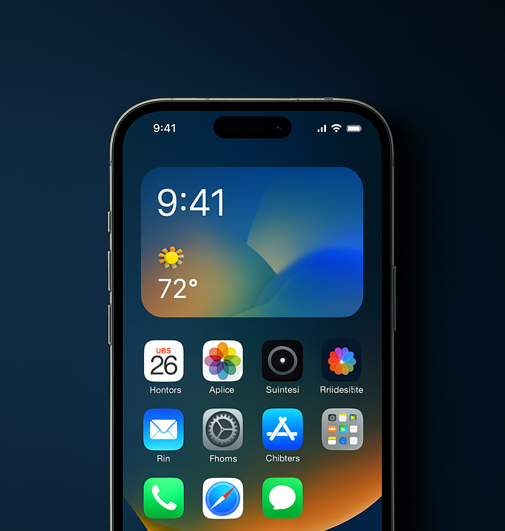 iOS 27 Beta 4 homescreen and smart ai