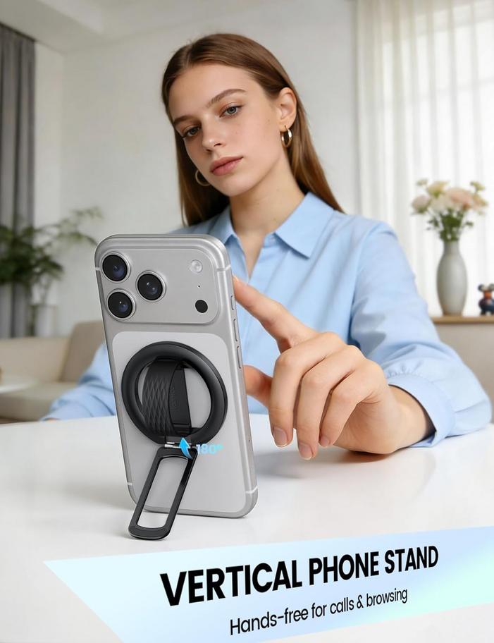 Practical MagSafe Grip Stand Makes Your iPhone More Versatile 1