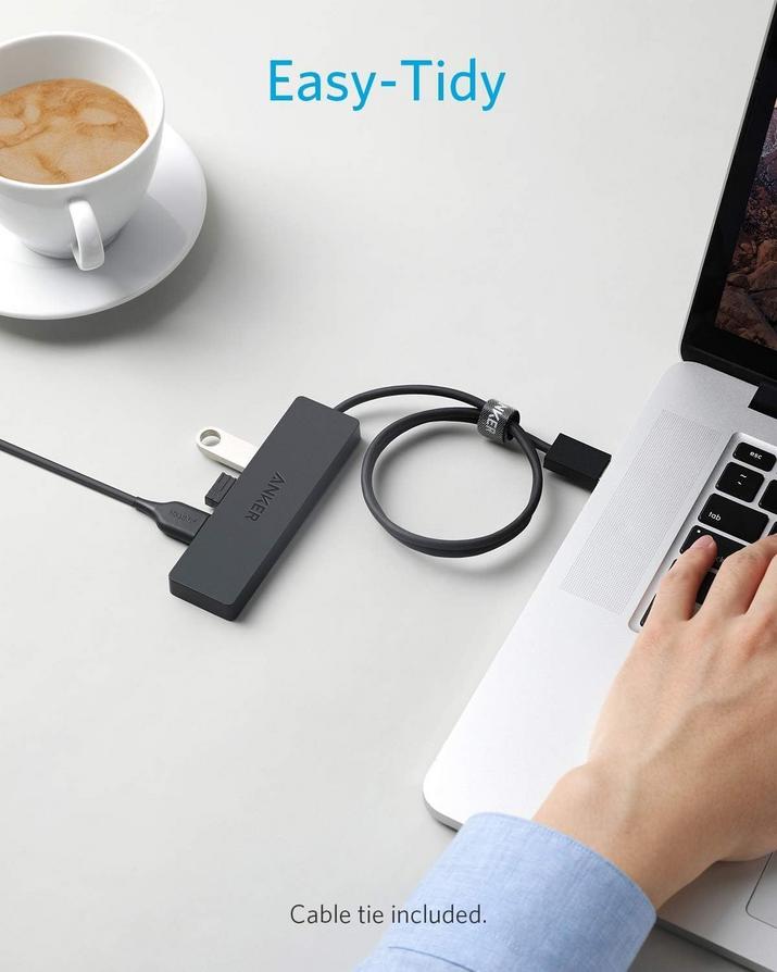 Practical Anker USB Hub: Expand Your Mac & iPad Connectivity 1