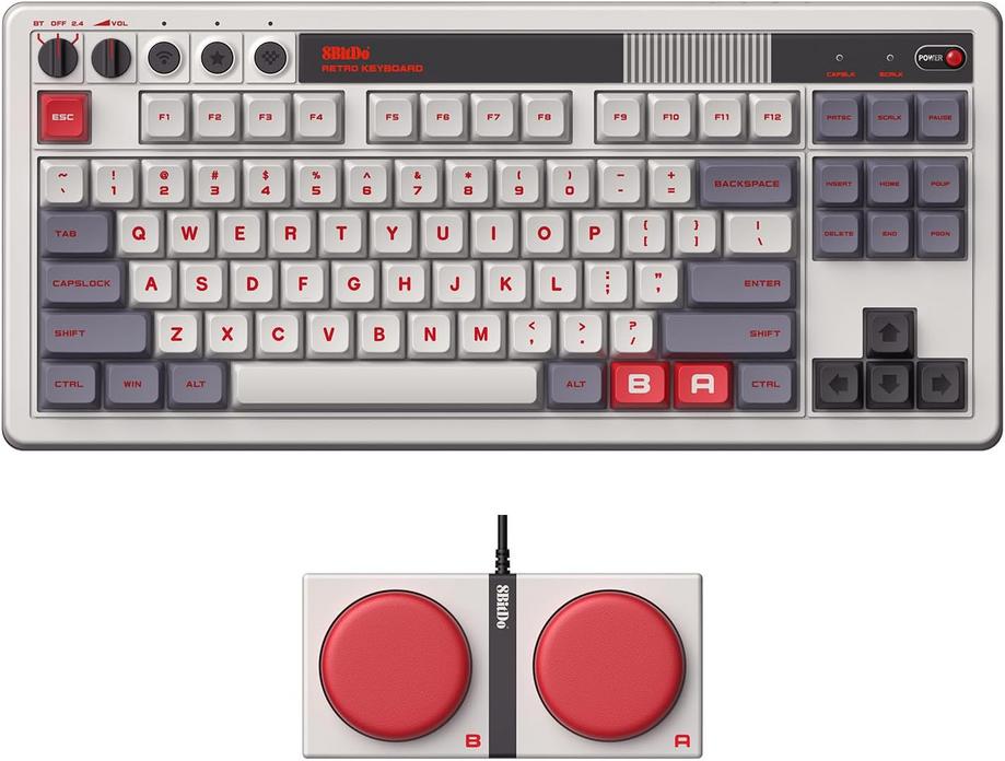 8BitDo's NES Mechanical Keyboard: A Portable Upgrade for Your Apple Setup 1