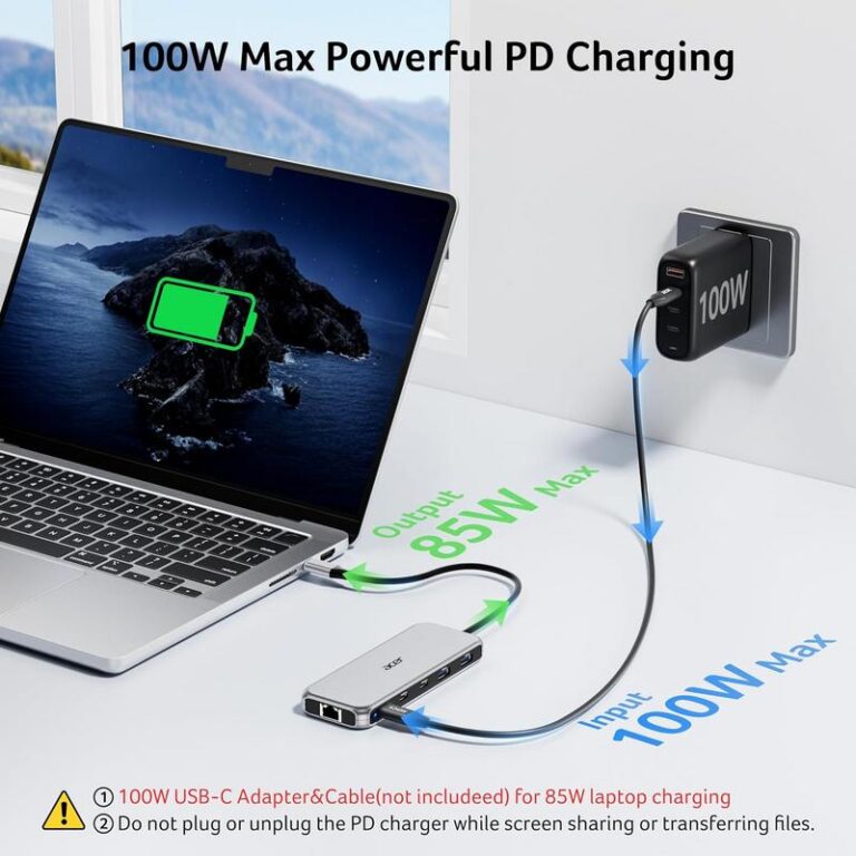 Acer 11-in-1 USB-C Dock: Power Your Mac, Triple Your Screens 7