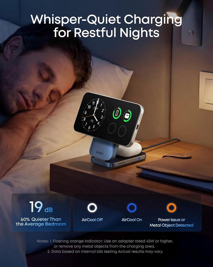 Anker's Smart 3-in-1 MagSafe Charger: Essential for Apple Everyday Use 10 Anker's Smart 3-in-1 MagSafe Charger: Essential for Apple Everyday Use 8