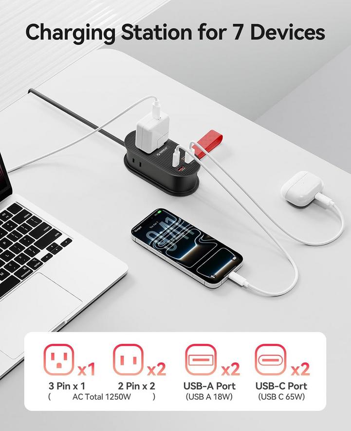 Anker's Portable 65W USB-C Power Strip: An Essential Travel Upgrade 10 Anker's Portable 65W USB-C Power Strip: An Essential Travel Upgrade 10
