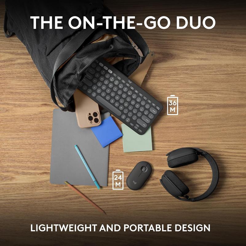 Logitech Pebble 2: An Essential Wireless Keyboard & Mouse for Mac & iPad 1