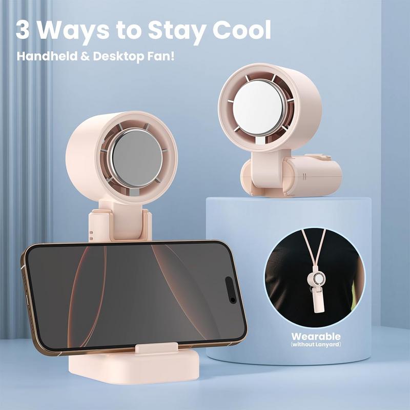 Portable Mini Fan with Ice Cooler: An Essential Accessory for Apple Users 1