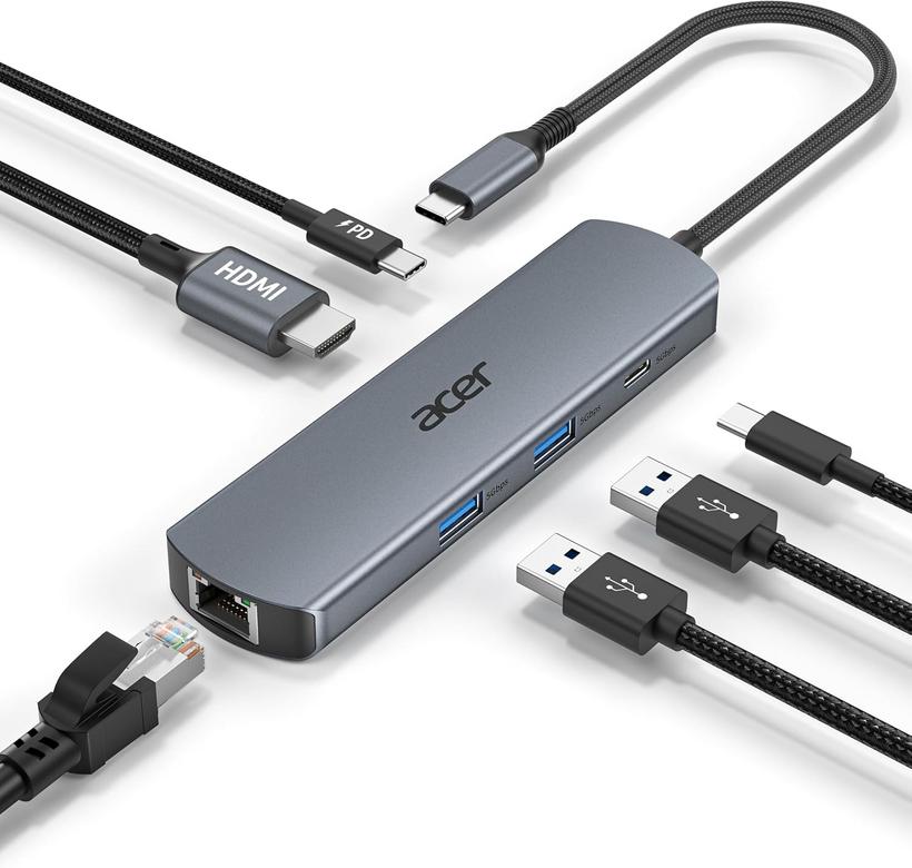 Practical Acer USB-C Hub: Essential for Your Apple Everyday Setup 2