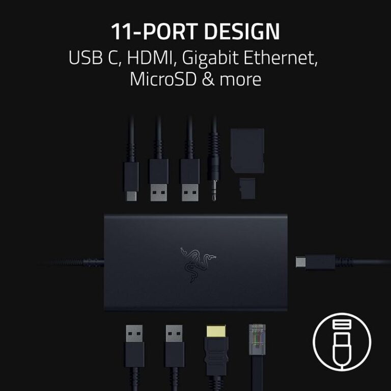 Razer's Portable 11-in-1 USB-C Hub: An Essential Upgrade for Apple Users 5