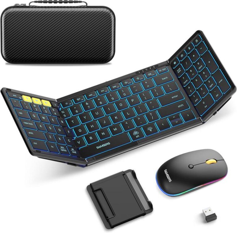 Portable Samsers Folding Keyboard: An Essential for Apple Users On the Go 7