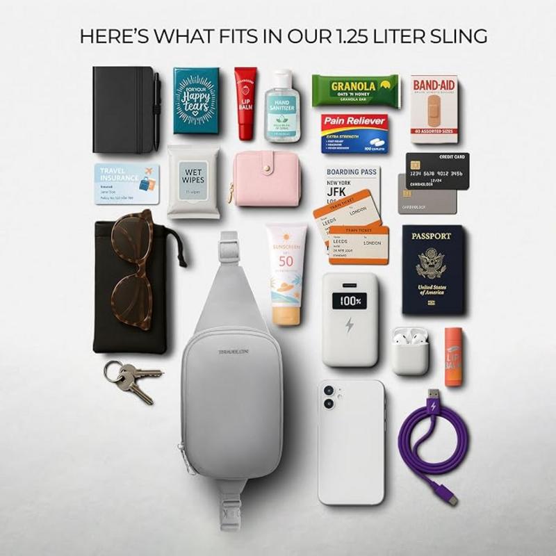 Portable Protection: The Travelon Anti-Theft Sling for Your Everyday Apple Carry 1