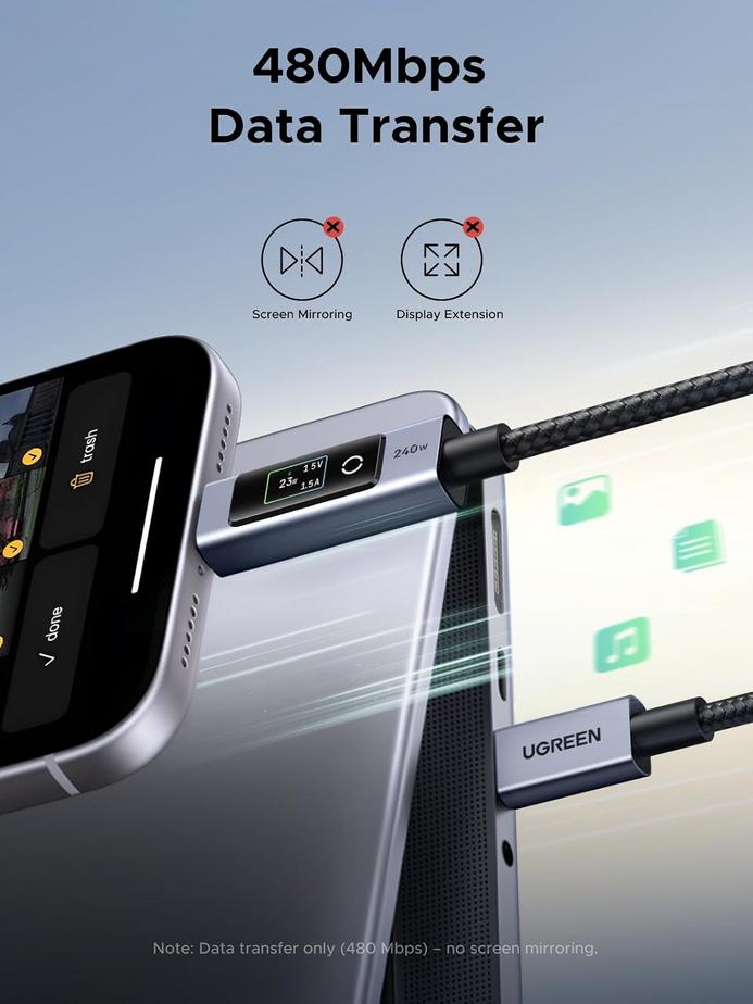 UGREEN Nexode 240W Cable: A Smarter USB-C Upgrade for Apple Devices 1