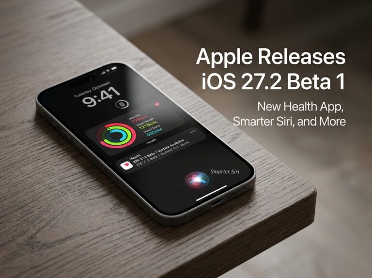 Apple Releases iOS 27.2 Beta 1: New Health App, Smarter Siri and More 3 Apple Releases iOS 27.2 Beta 1