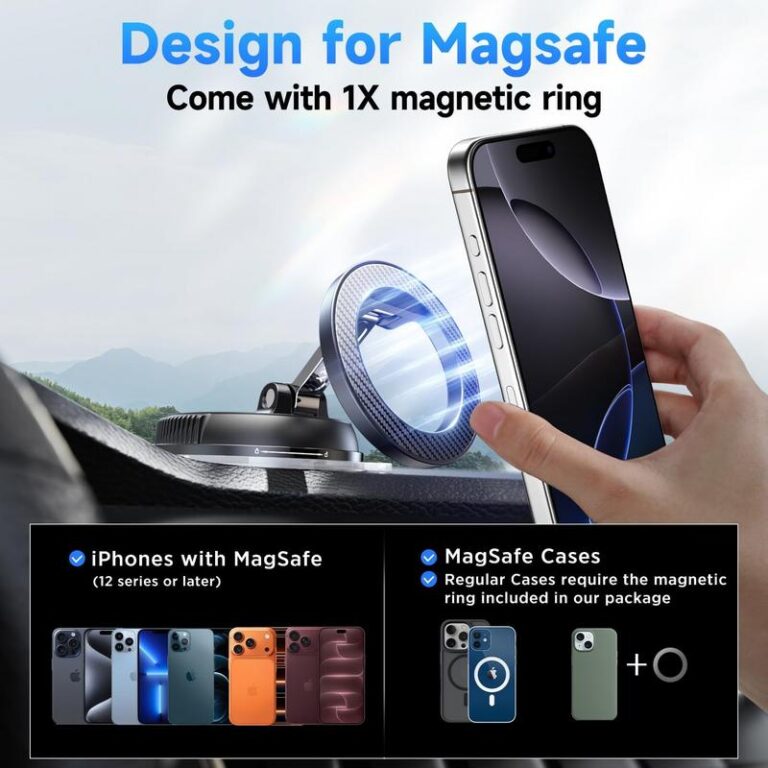Essential MagSafe Car Holder for iPhone: Secure & Smart Driving 1