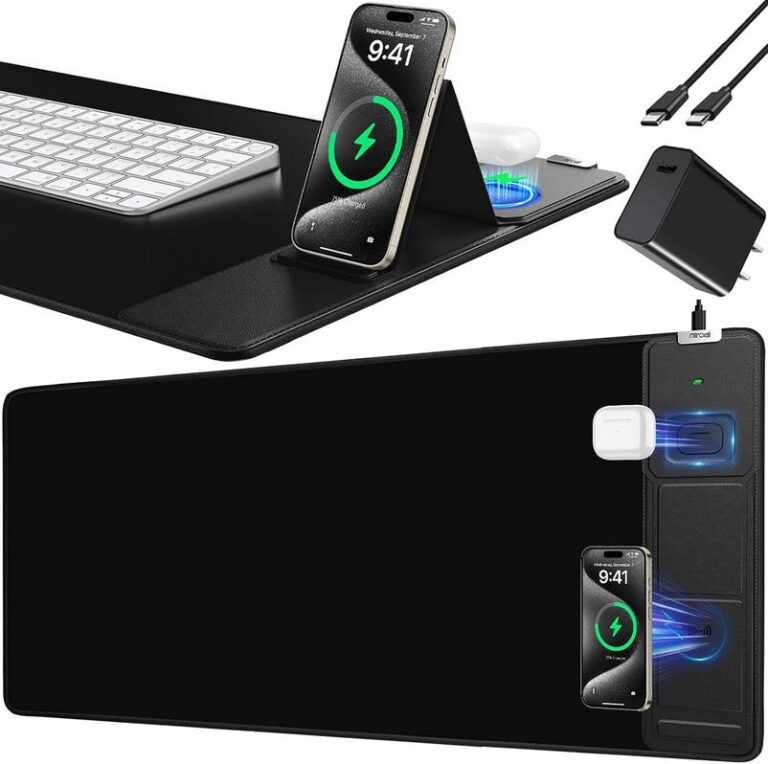 Simplify Your Apple Desk: Dual Qi Charging Mat Down to $30 1