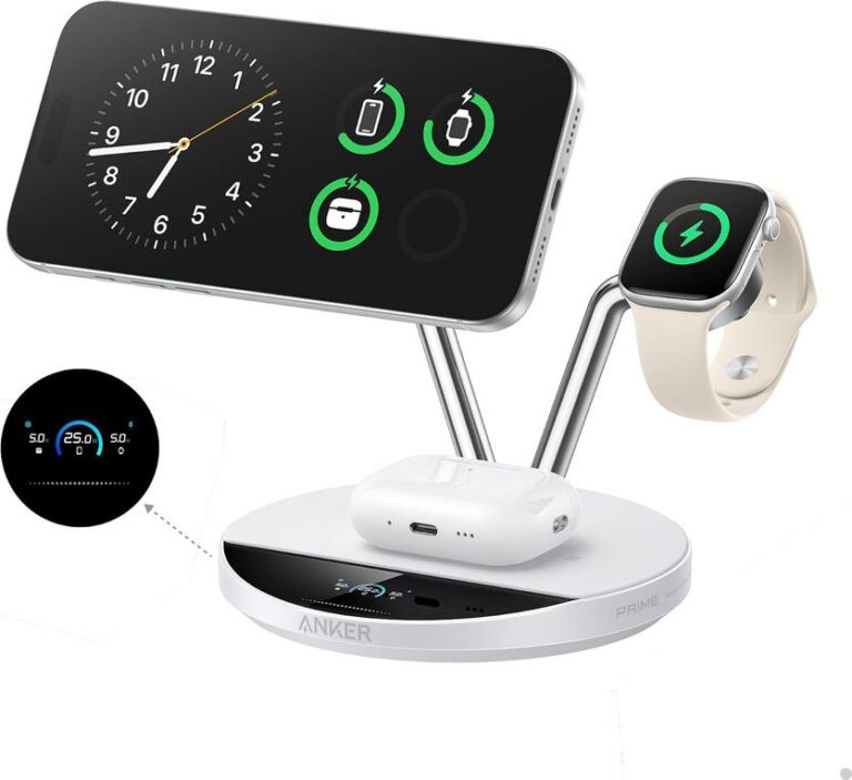 Simplify Your Setup: Magflow Pro 25W 3-in-1 MagSafe Charger 2