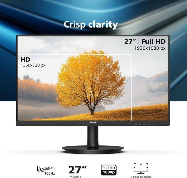 Philips 27" Monitor: An Essential Upgrade for Your Apple Desk 2 Philips 27" Monitor: An Essential Upgrade for Your Apple Desk 1