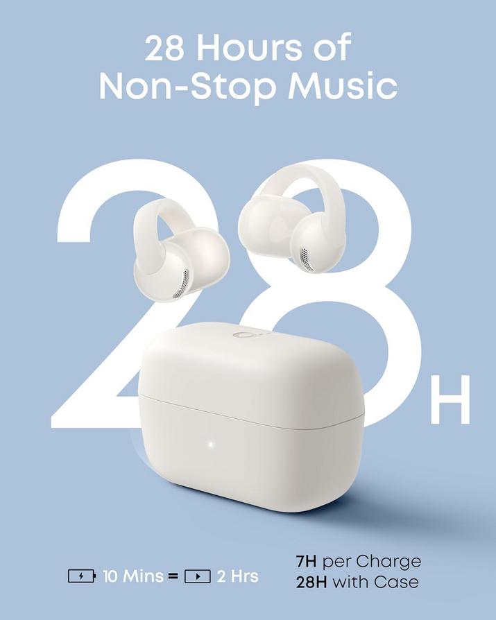 Soundcore C50i: Portable Open-Ear Earbuds for Everyday Apple Use 2 Soundcore C50i: Portable Open-Ear Earbuds for Everyday Apple Use 1