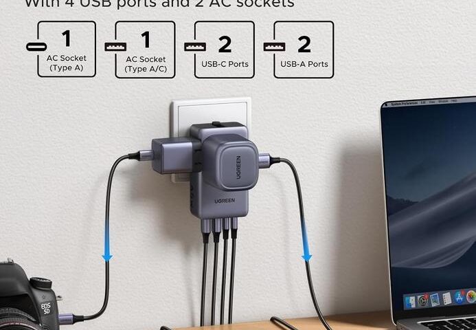 UGREEN 45W USB-C Travel Adapter: Essential Power for Apple Devices 2 UGREEN 45W USB-C Travel Adapter: Essential Power for Apple Devices 1